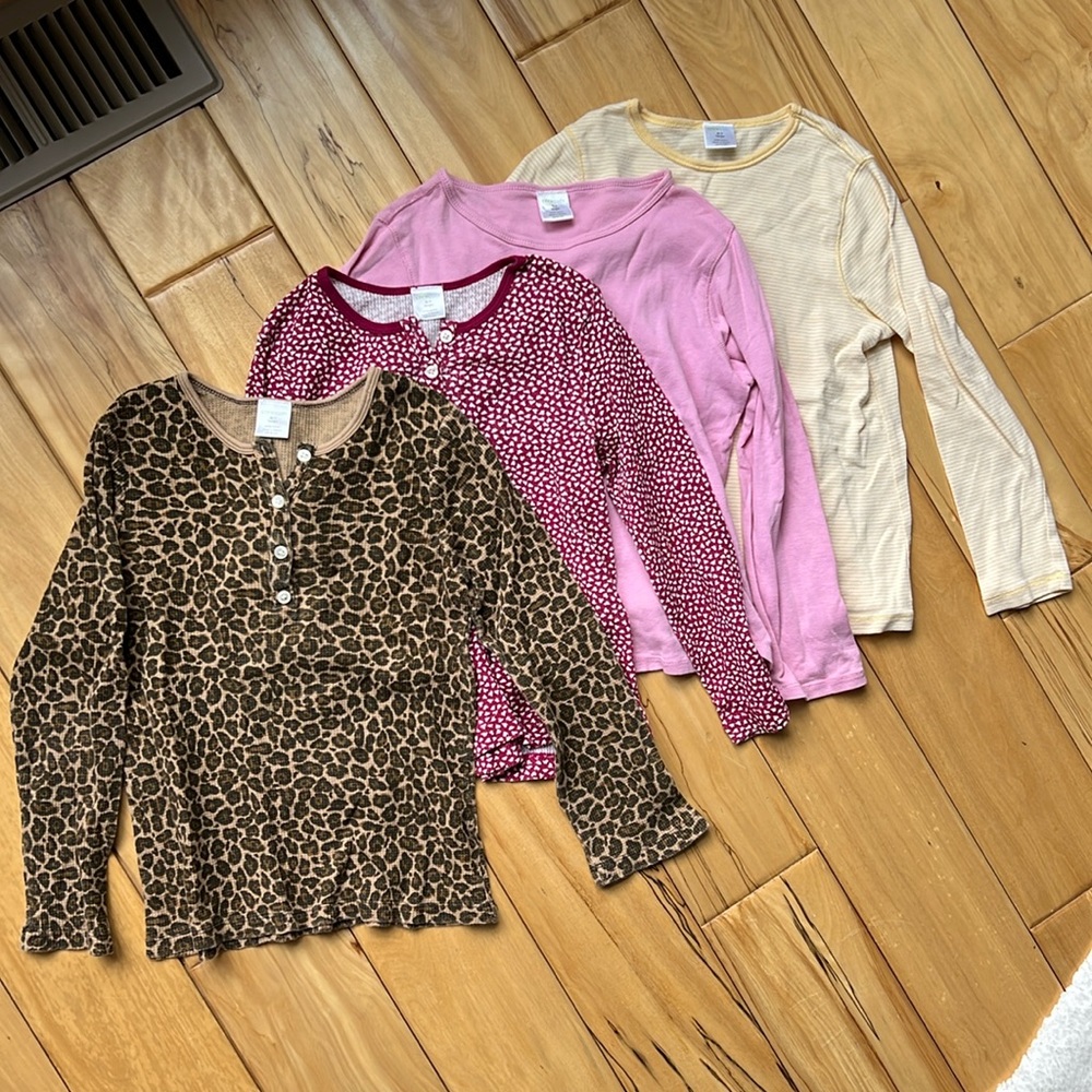 Crewcuts Sz. 6-7 Long Sleeve Tee Bundle